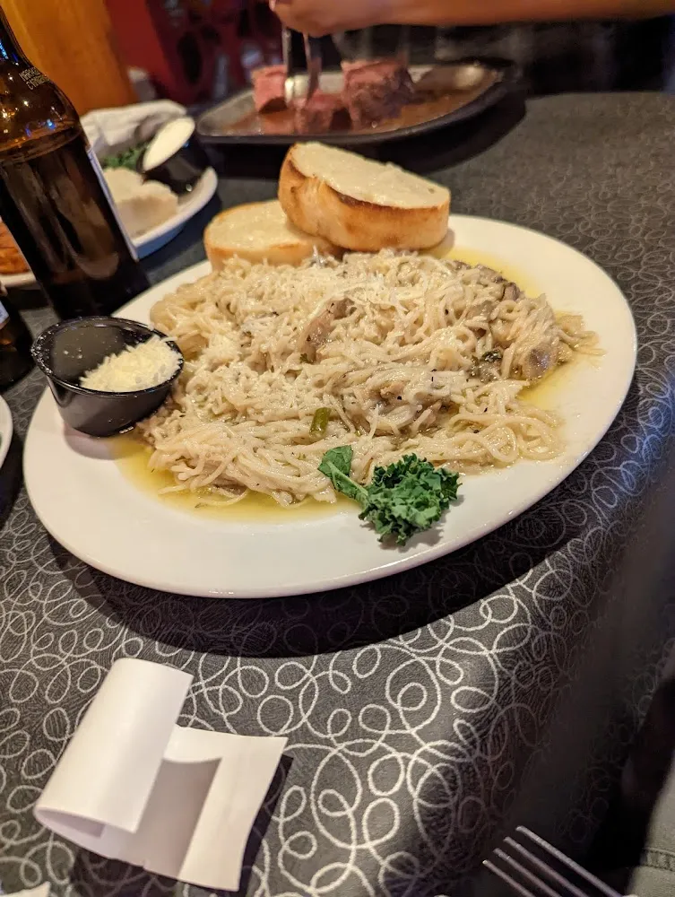 White Clam Sauce Angel Hair Pasta